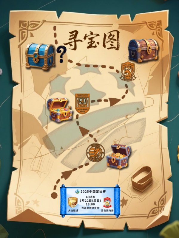 6月22日18:00足协杯第四轮，大连鲲城🆚青岛西海岸
