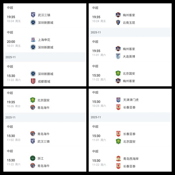 国安成保级判官！中超保级形势：四队差5分，其中三队将交手国安